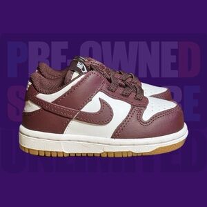 Nike Dunk Low TD ‘Burgundy Crush Gum’